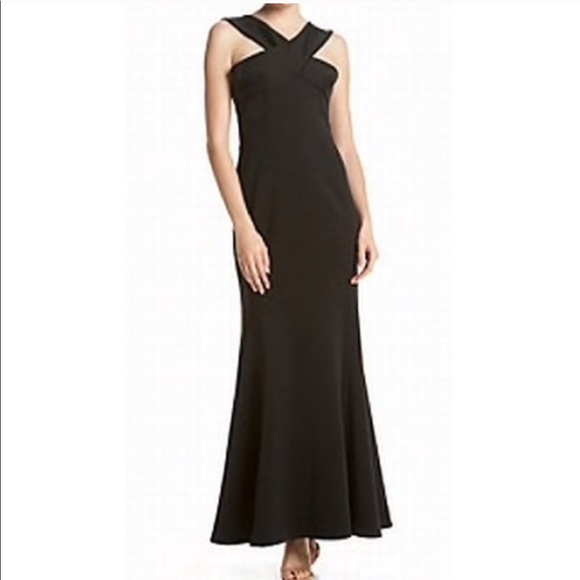 Calvin Klein Dresses & Skirts - NWT. Calvin Klein Black X Front Scuba Dress